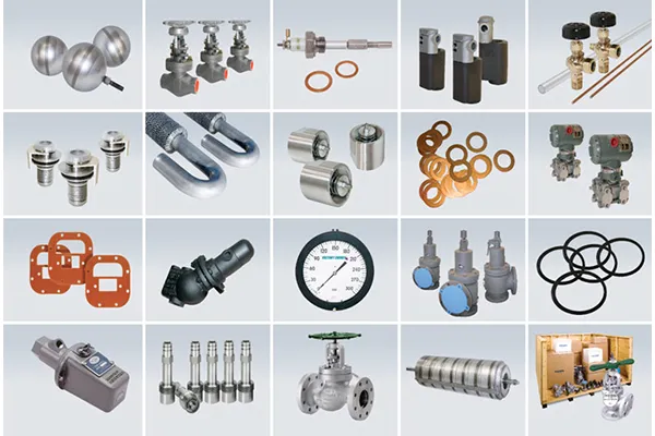 قطعات یدکی مکانیکی ، الکتریکی و ابزار دقیق نیروگاهی